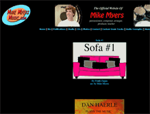 Tablet Screenshot of mikemyersmusic.com